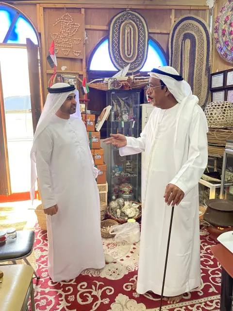 زيارة إلى متحف الوالد سعيد علي النقبي في مدينة خورفكان