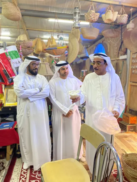 زيارة إلى متحف الوالد سعيد علي النقبي في مدينة خورفكان