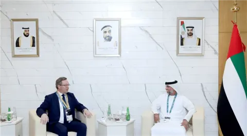 مشاركة وزارة الطاقة والبنية التحتية في معرض العالمي للمرافق