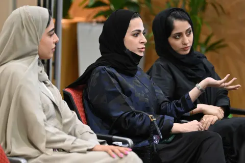A youth panel discussion "The future of young investors"