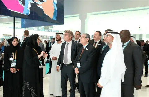 مشاركة وزارة الطاقة والبنية التحتية في معرض العالمي للمرافق