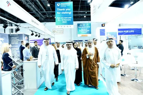 مشاركة الوزارة في معرض ومؤتمر بريك بلك الشرق الأوسط