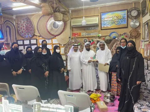 زيارة إلى متحف الوالد سعيد علي النقبي في مدينة خورفكان