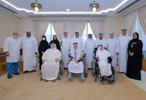 "الطاقة والبنية التحتية" تحتفي بكبار المواطنين بمناسبة اليوم العربي للتطوع
