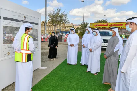 جولة معالي وزير الطاقة والبنية التحتية الميدانية في الساحل الشرقي