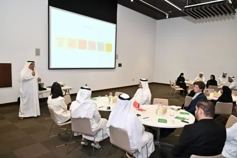 A Retreat session on the Mineral Wealth Strategy in the UAE