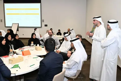 A Retreat session on the Mineral Wealth Strategy in the UAE