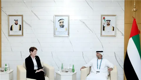 مشاركة وزارة الطاقة والبنية التحتية في معرض العالمي للمرافق