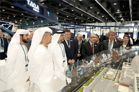 مشاركة وزارة الطاقة والبنية التحتية في معرض العالمي للمرافق