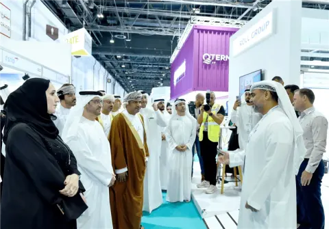 مشاركة الوزارة في معرض ومؤتمر بريك بلك الشرق الأوسط