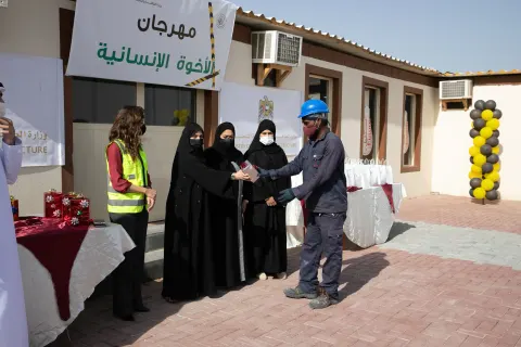 تحتفل الطاقة والبنية التحتية بـ الأخوة الإنسانية بأنشطة مختلفة