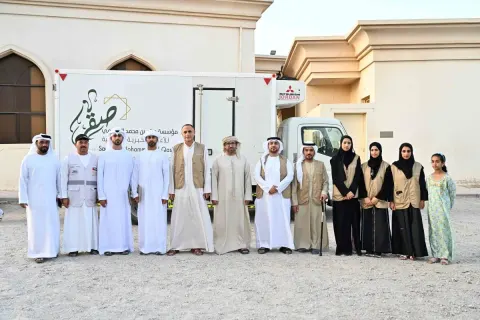 توزيع وجبات افطار رمضان في رأس الخيمة