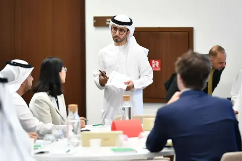 A Retreat session on the Mineral Wealth Strategy in the UAE