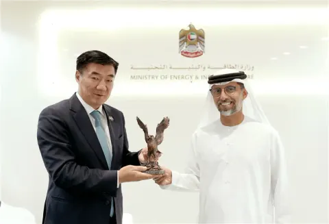 مشاركة وزارة الطاقة والبنية التحتية في معرض العالمي للمرافق